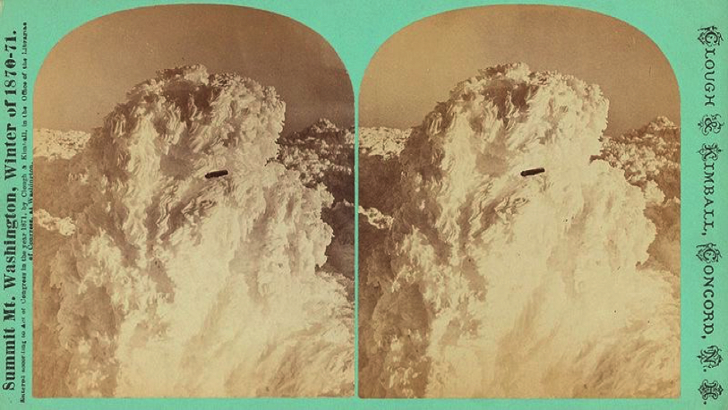 First Ever UFO Photo Mt. Washington (1870)